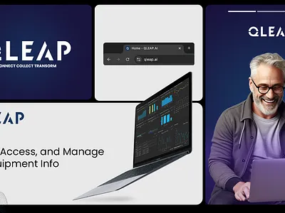 QLEAP Branding branding graphic design logo motion graphics