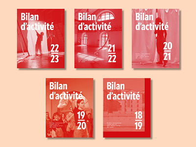 Bilan d'activité ENSBA Lyon art graphic design publication school typography