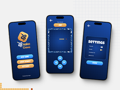 SnakeCrave : Gaming App 3d app design design design studio designagency development figma game game design gaming app graphic design mobile app mobile game mobileappdevelopment mobileui ui uidesign uiux uiuxdesign ux