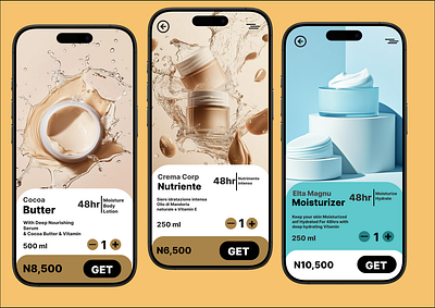 Nourish & Glow app branding design graphic design ux