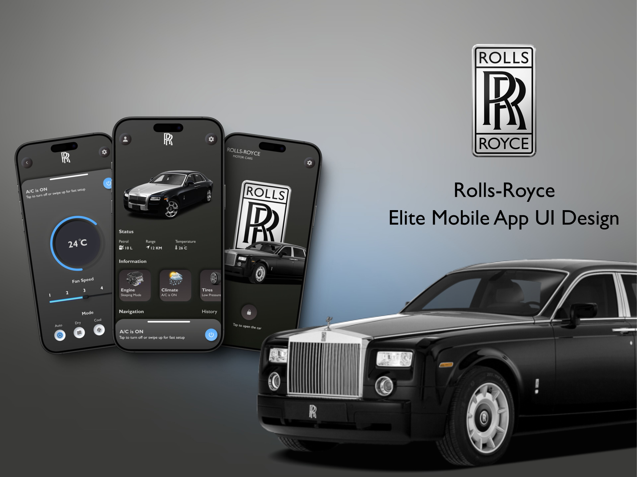 🚗 Rolls-Royce Elite Mobile App UI Design By Abishek On Dribbble