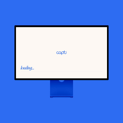 Capti website redesign concept animation blue branding design education illustration logo ui ux white