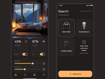 Smart Home App app concept design figma mobile smarthome smarthomeapp ui ux