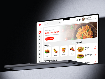 Food Delivery Dashboard Design figma design figma designer food delivery food delivery dashboard design graphic design graphic designer ui ux designer ui design ui ux design ux design web design web designer website design