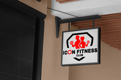 Gym Logo Design. branding fitness fitness club freelancing graphic design gym health illustration logo logodesign photoshop uiux