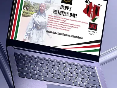 MASHUJAA DAY FLYER graphic design