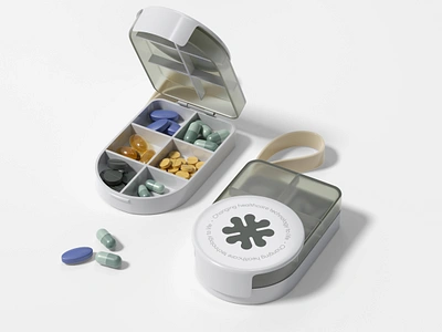 Apter - Pill Organizer Brand Identity brand identity branding clinical brand health health branding health care health logo healthcare healthcare branding medical medical brand identity medical care medical logo medicine medtech medtech branding pharmacy pills tablet wellness