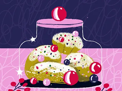 Christmas vibe aftereffects animation animation 2d art christmas christmascookies cookies design motion graphics photo photoshop