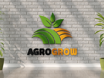 AGRO GROW - Logo Design agriculture logo agro lgoo branding business logo creative logo farm graphic design illustration logo creation logo creator logo design logo designer logo mark logo symbol logo type minimalist logo modern logo packaging print vector