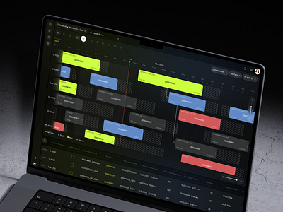 Kinaxis - Scheduling Web App Dashboard ai app b2b business crm dashboard design erp interface product saas schedule scheduling software ui ux web