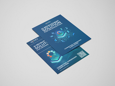 Ejoobi AI Recruitment Solutions - A5 flyer graphic design