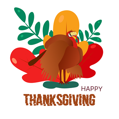 Happy Thanksgiving, Dribblers! 3d badge dribble graphic design illustration thanksgiving