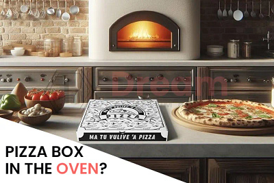 Pizza Box In The Oven branding