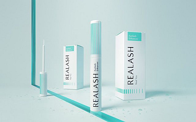 Cosmetic box packaging design branding graphic design motion graphics