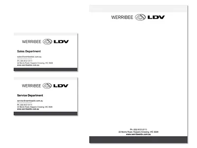 Car Dealership Stationery Suite branding business card design business cards corporate design design graphic design letterhead design print design