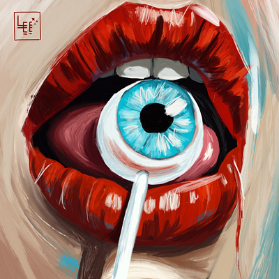 Digital Painting - Lollipop concept art design digital painting illustration procreate