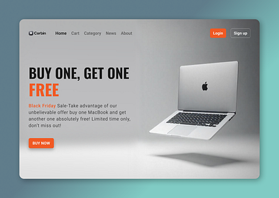 Spesial offer - Daily UI - 036 challenge concept design dicoun landing page macbook offer product shope ui ui elements ui ux design ux web webpage website