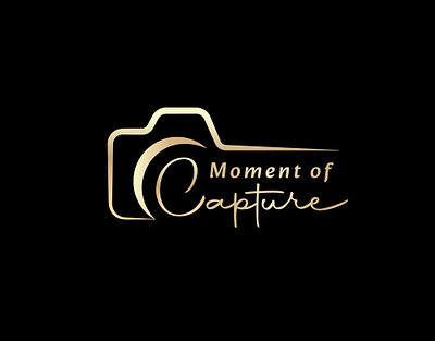 Photography Logo Design | Moment of Capture brand design brand guidelines brand identity camera logo novel rh novelrh photography logo wordmark logo