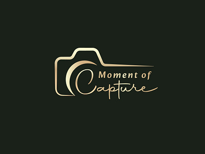 Photography Logo Design | Moment of Capture brand design brand guidelines brand identity camera logo novel rh novelrh photography logo wordmark logo