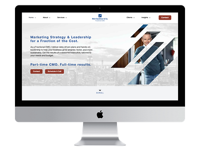 Rich Gardiner: Corporate Informative Website design