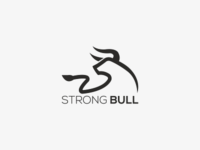 Bull Logo animal animal logo animals bull bull logo bull logo design bulls bulls logo logo logo design minimal bull loo vector bull logo