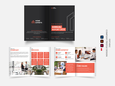 Business Annual Report | Proposal Template | Company Profile annual report brochure design business annual report business profile company profile company profile design corporate flyer design handout design proposal proposal template template