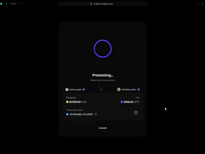 Transaction failure/error state design and interaction blockchain crypto design failedtransaction ui ux web3