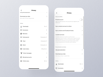 Privacy Setting Mobile App Ui app design mobile privacy sertting dashboard privacy setting privacy setting app privacy setting design privacy setting details privacy setting discard privacy setting experience privacy setting interface privacy setting mobile privacy setting option privacy setting page privacy setting screen privacy setting ui privacy setting view privacy setting widget screen ui