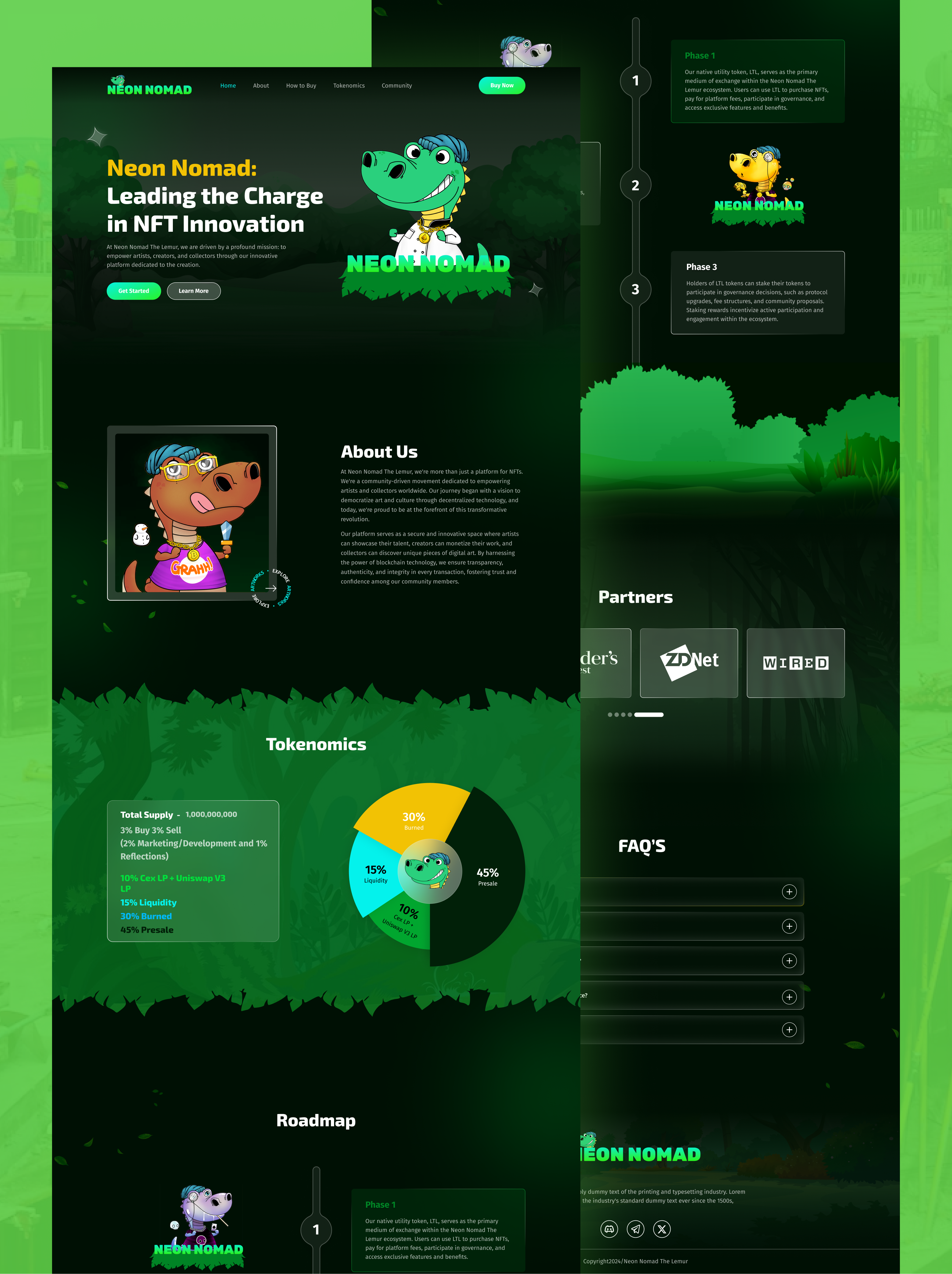NFT landing Page artcollectors blockchain creativeagency creativedesign cryptoart digitalart futureofart interactivedesign landingpagedesign nftdesign nftmarketplace nftplatform responsivedesign ui uiux design uiuxdesign ux ux design webdesign website design