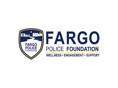 Fargo Police Foundation Logo Design branding graphic design illustrator logo logo design