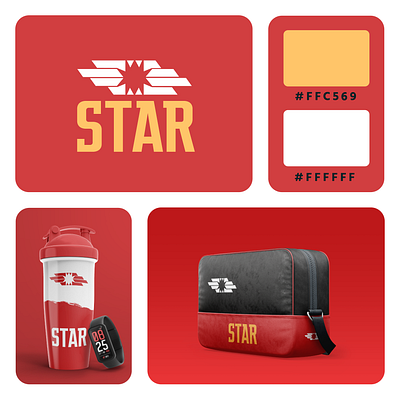 "STAR" Logo Concept app branding design graphic design illustration logo typography ui ux vector