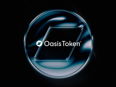 Oasis Token® blockchain bold logo branding crypto crypto logo cryptocurrency design hi tech logo logo logo 3d minimal logo minimalism modern logo o crypto logo o letter o lettermark o logo simple solar panel