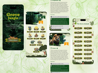 The Grove - Jungle Mobile App jungle jungle mobile app