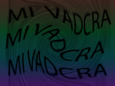 MI VADCRA 3035 3d acid acidart artgallery collection colors dribble drugs gradient graphic design happynewyear logo lsd mivadcra mividaloca tetxeffect trend trending trends