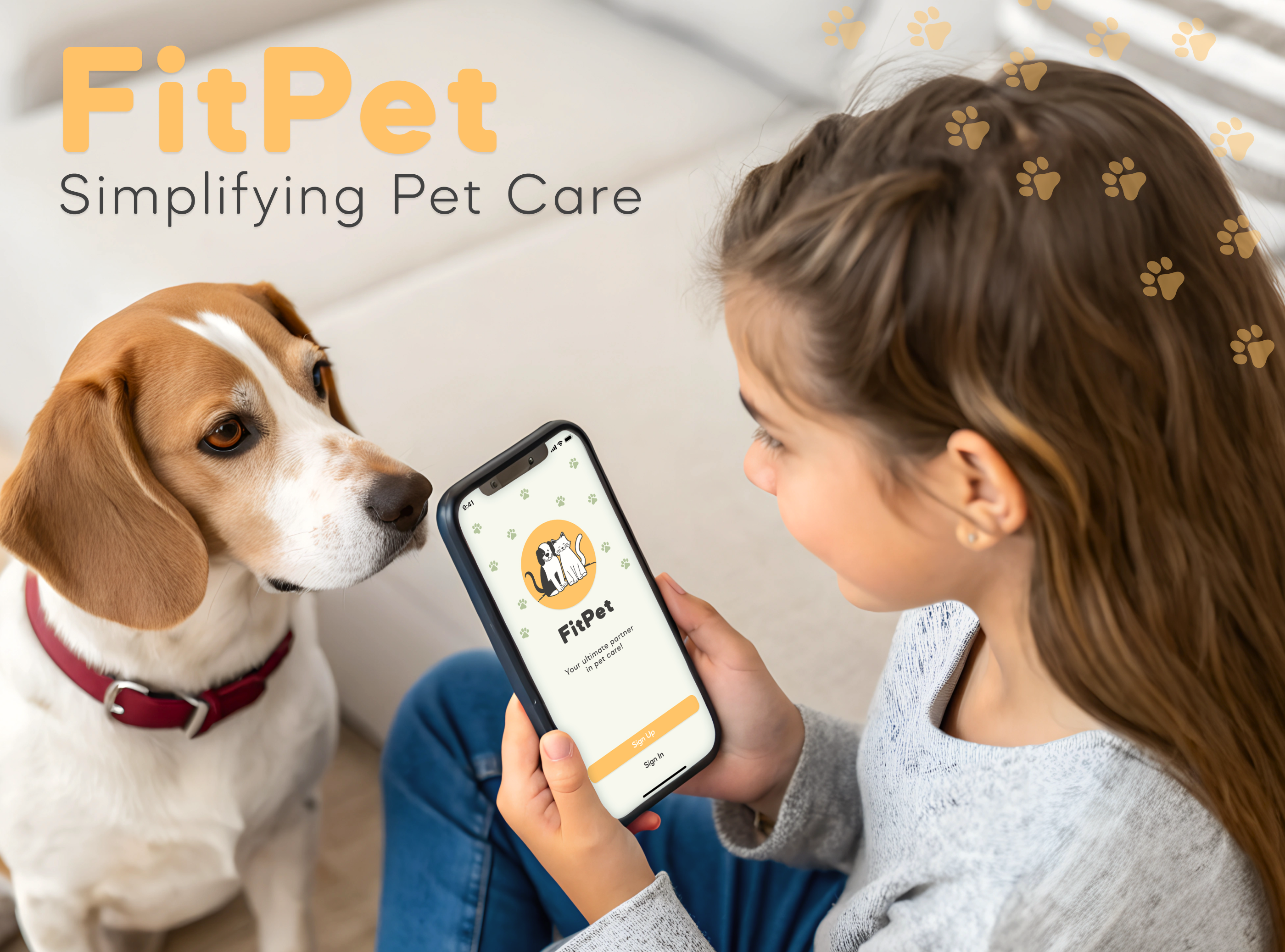 FitPet Mobile App ui ux