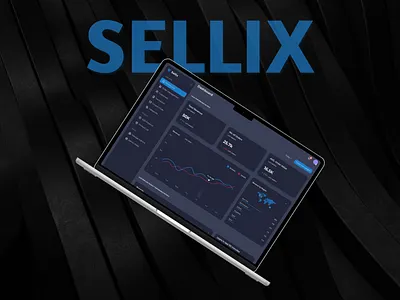 Sellix | E-Commerce Analytical Dashboard analytical dashboard behance blue clean dark dashboard dribble e commerce finance interaction design interface landing page responsive shot ui ui ux design ux design