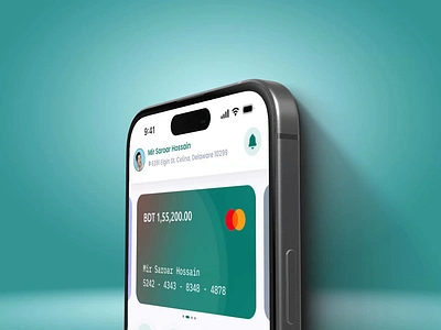 Mobile Banking App bank app concept banking app banking mobile app card management design trends finance management app finance mobile app minimal design mir saroar mir saroar hossain mobile app screens mobile banking modern modern design mordarn product design trading app ui wallet app web3 designs