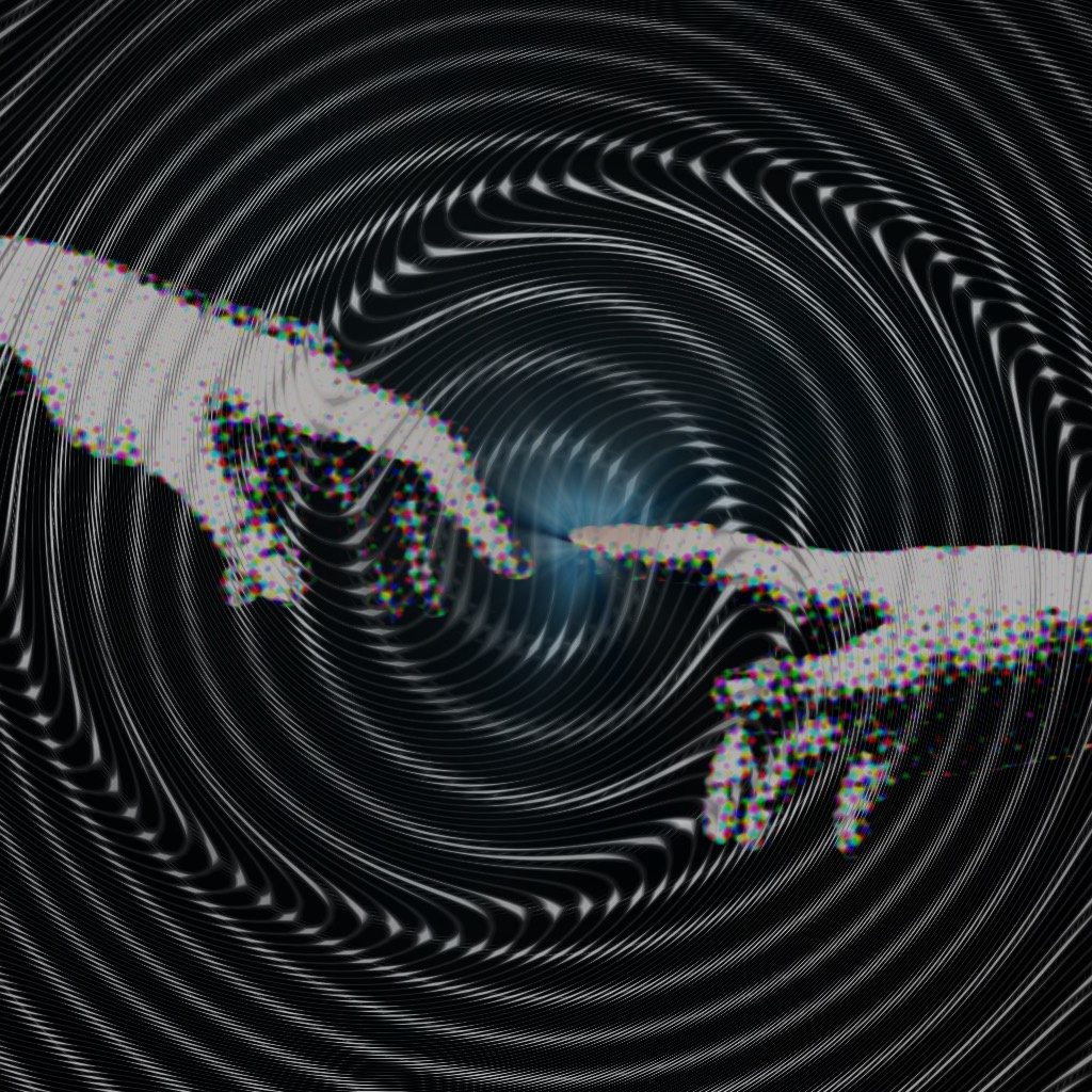 The Touch of Life graphic design illustration photoshop pixelmator pro