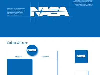 Nasa New Logo branding drawing dribbble europe fzp graphic design illustrator logo logos motion graphics nasa new uk usa viral