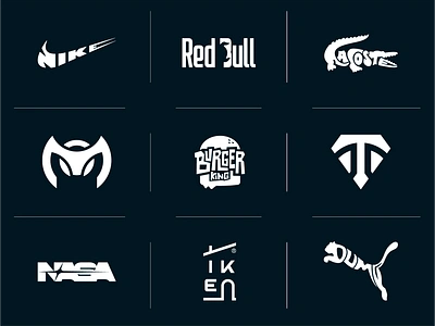 Famous brands - New Logo Design branding burgerking design drawing dribbble filan follow fyp ikea lacoste like logo mercedesbenz nasa new nike puma redbull share us