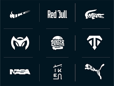 Famous brands - New Logo Design branding burgerking design drawing dribbble filan follow fyp ikea lacoste like logo mercedesbenz nasa new nike puma redbull share us