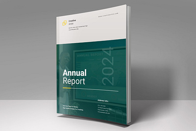 Annual Report: Graphic Design adobe indesign adobe photoshop annual report branding branding design graphic design