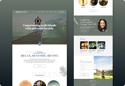 Jill Baker - Website Design - Creasions ui ux web design website website development