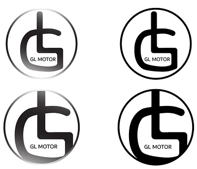 GL MOTOR LOGO branding design graphic design illustrator logo