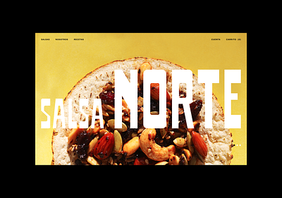 Salsa Norte — Shopify big font big titles ecommerce norte online store salsa salsa norte shop shopify spicy store tienda tienda online