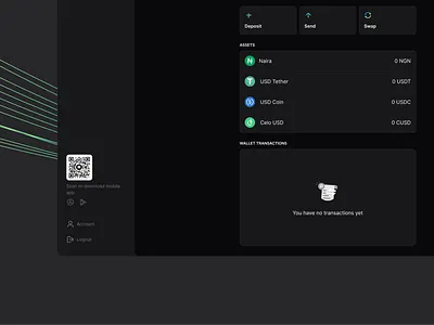 Finna - Scan to download app blockchain clean design crypto dashboard design design minimal saas scan ui ui design ux ux design visual design web app web3