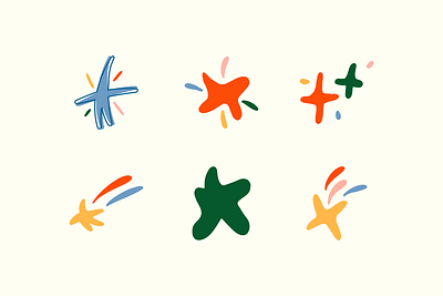 Hand Drawn Dancing Stars🖍️💫 paint