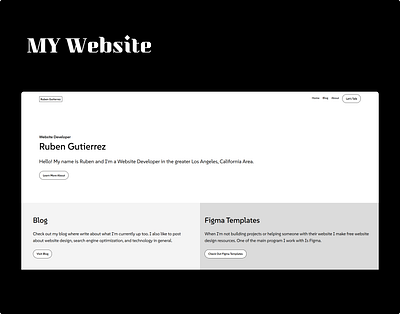 Homepage for my website 11ty css eleventy homepage html personal website portfolio static site generator website website design