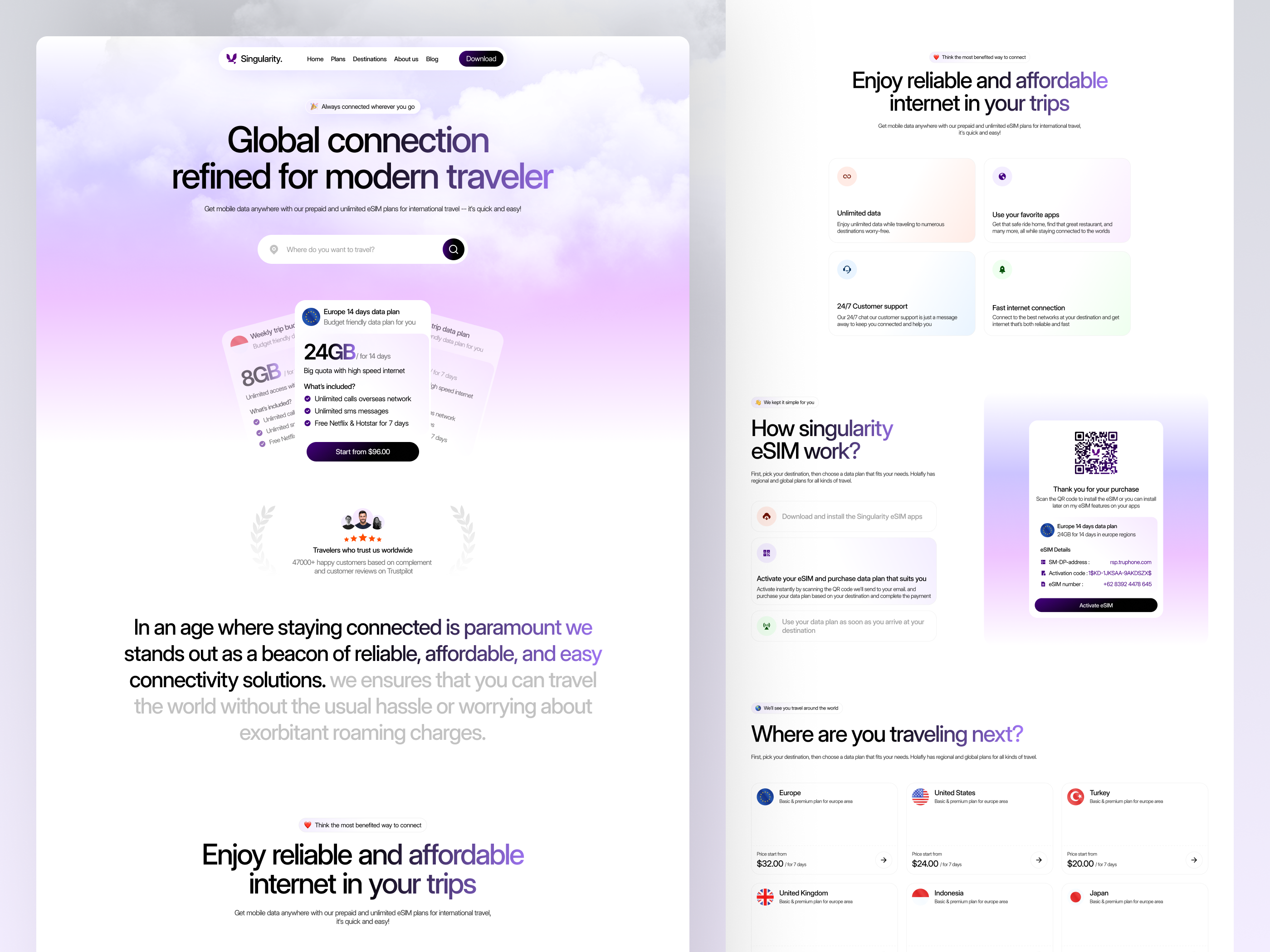 Example service media