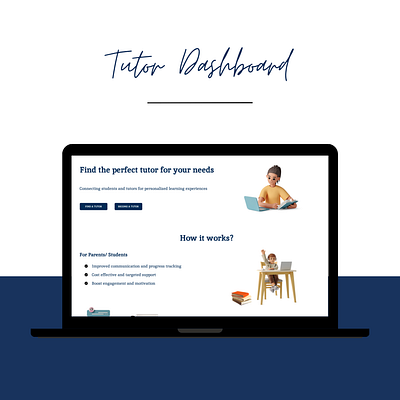 Tutor Dashboard dashboard habot connect tutor ui ui ux design user experience user interface ux